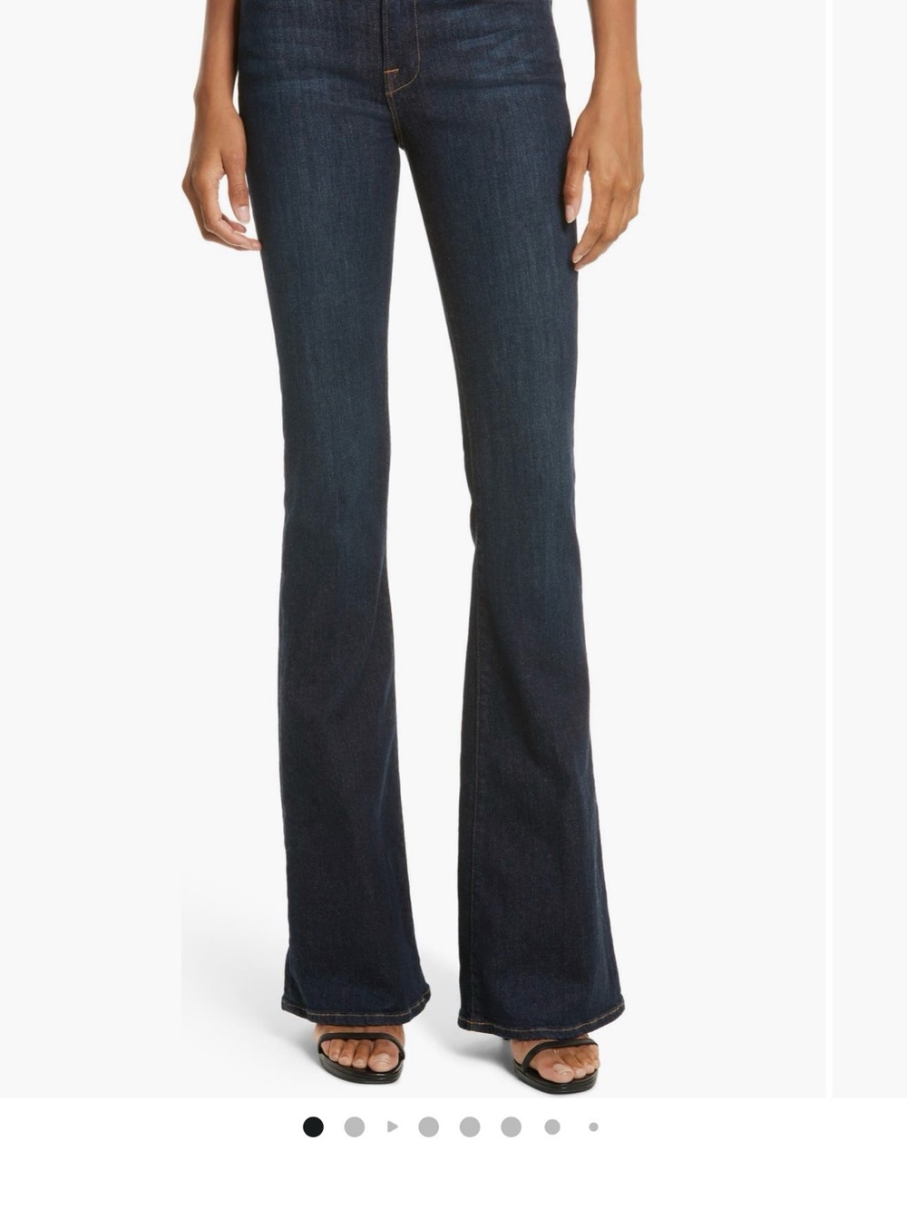 FRAME Le High Flare Jeans Blue Waist 30